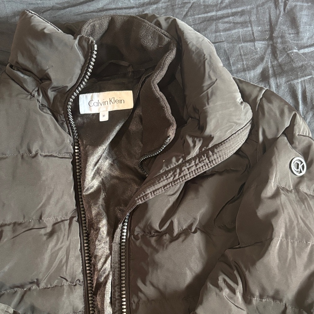 Calvin Klein Black Quilted Puffer Jacket